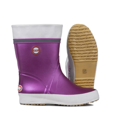 Nokian Footwear Hai Shiny boot metallic shades - Hai Shiny Fuchsia